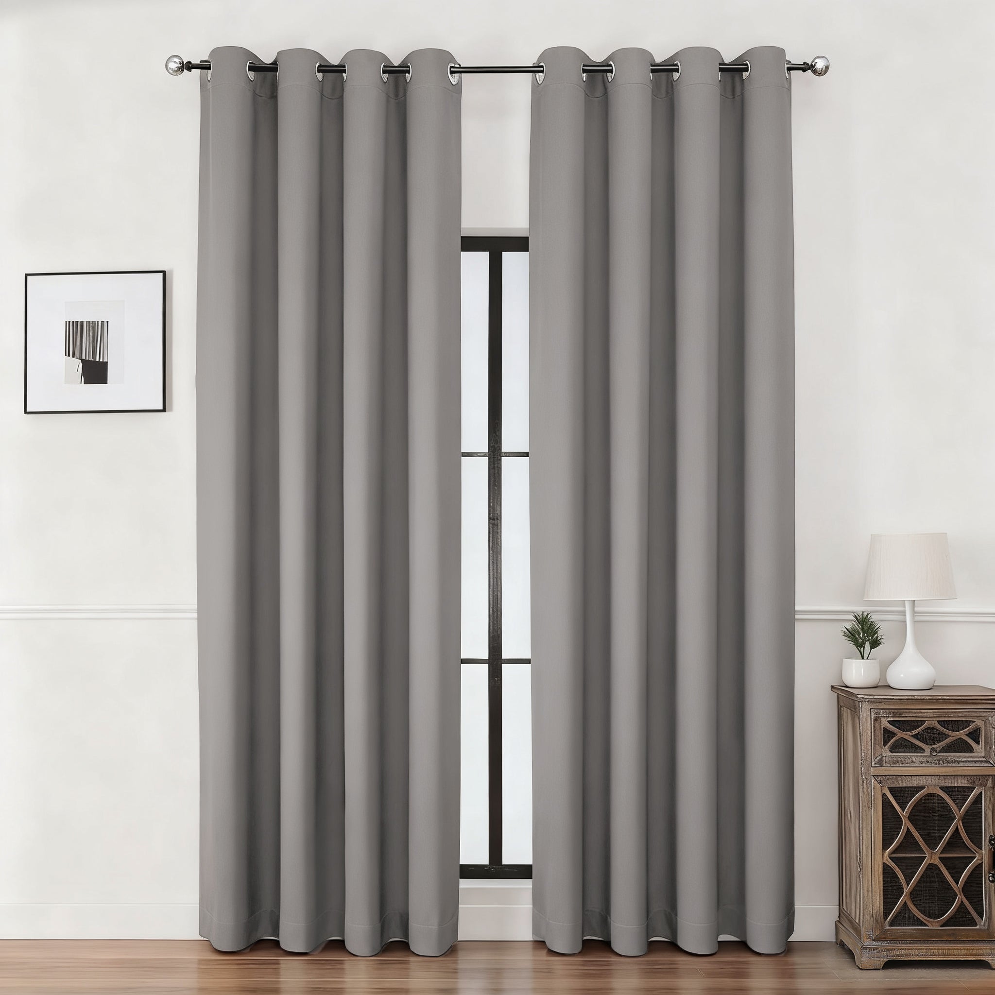 Everyday Elegance – Luxury Double-Layer 100% Blackout Curtain with Blackout Lining – Complete Light Blocking & Thermal Insulation - 1 panel