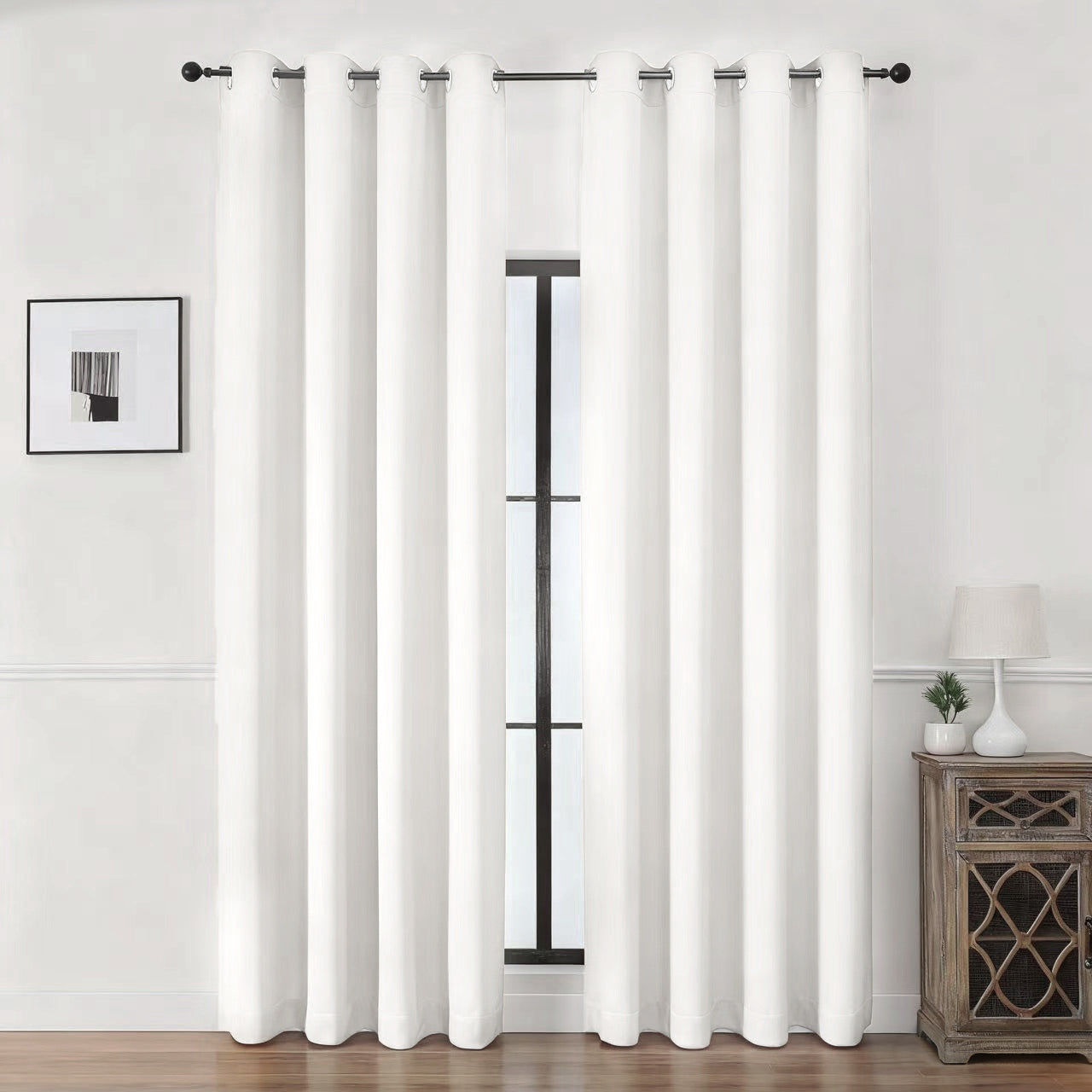 Everyday Elegance – Luxury Double-Layer 100% Blackout Curtain with Blackout Lining – Complete Light Blocking & Thermal Insulation - 1 panel